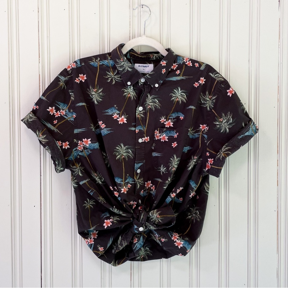 Vintage Hawaiian Print Shirt